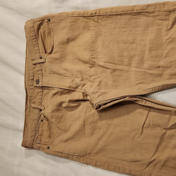 Levi's men's 513 Slim Straight beige jeans 36x32 red tab BB090 - Picture 2 of 16